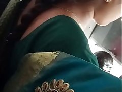 Tamil hot aunty enjoyed grouping in bus