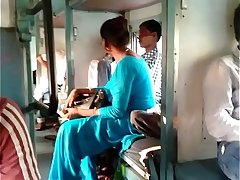 Indian porn in train by aunty
