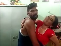 Desi couple standing fuck