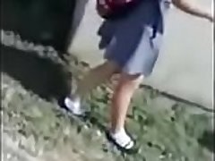 Indian teen school girl outdoor fuck
