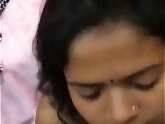 Desi hindi girlfriend taking cum inside mouth